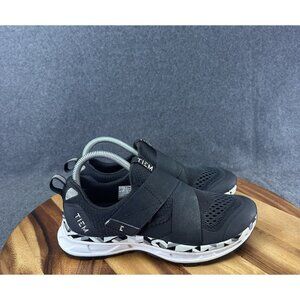 Tiem Slipstream Indoor Cycling Shoes Black Geometric Women’s Size 8